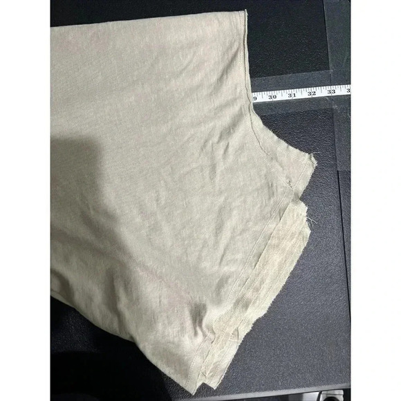 Knox Rose Asymmetrical Hem Tunic Top Womens XL Tan Long Sleeve Neutral Capsule - Picture 8 of 8